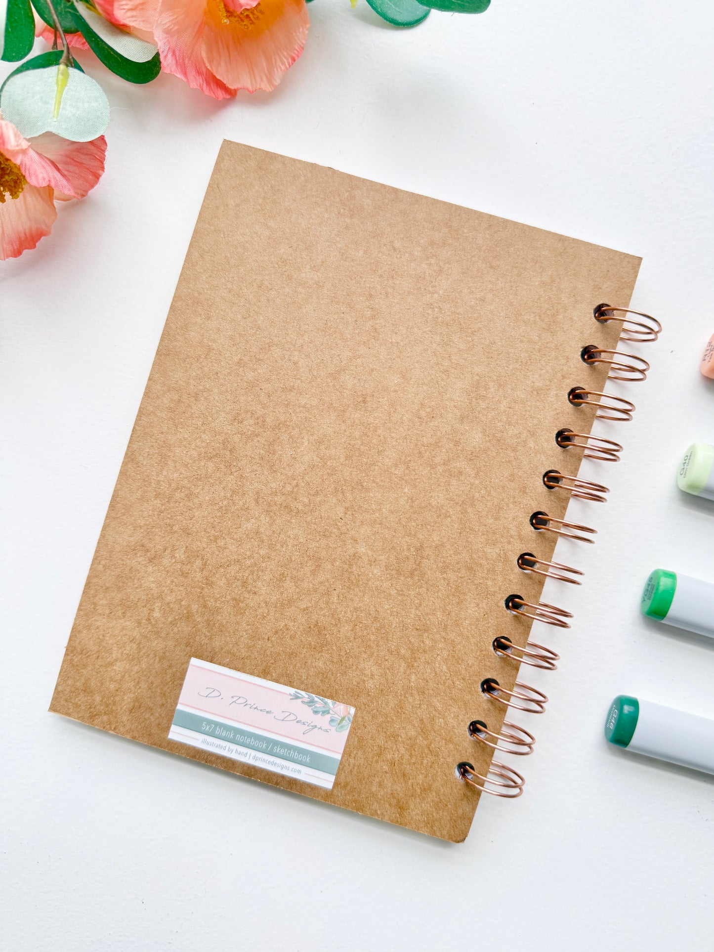 Hand-Illustrated + Handmade Notebook/Sketchbook | Bananas