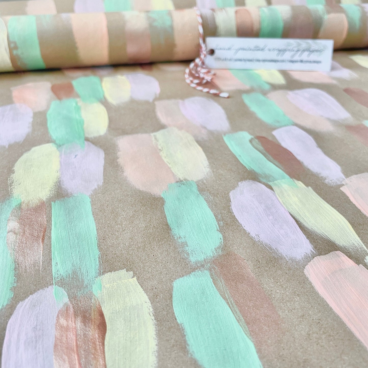 Have it Gift Wrapped with Hand-Painted Wrapping Paper