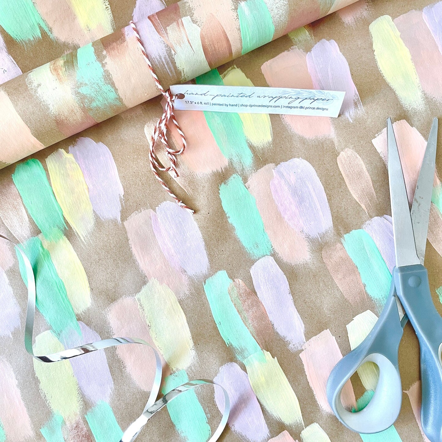 Have it Gift Wrapped with Hand-Painted Wrapping Paper