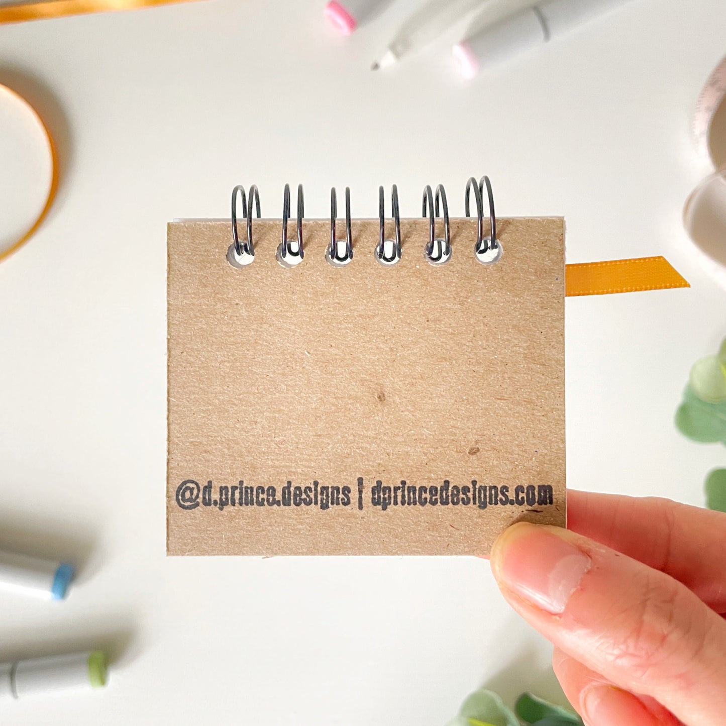 Handmade Mini Notebooks/Sketchbooks | Mushroom Collection