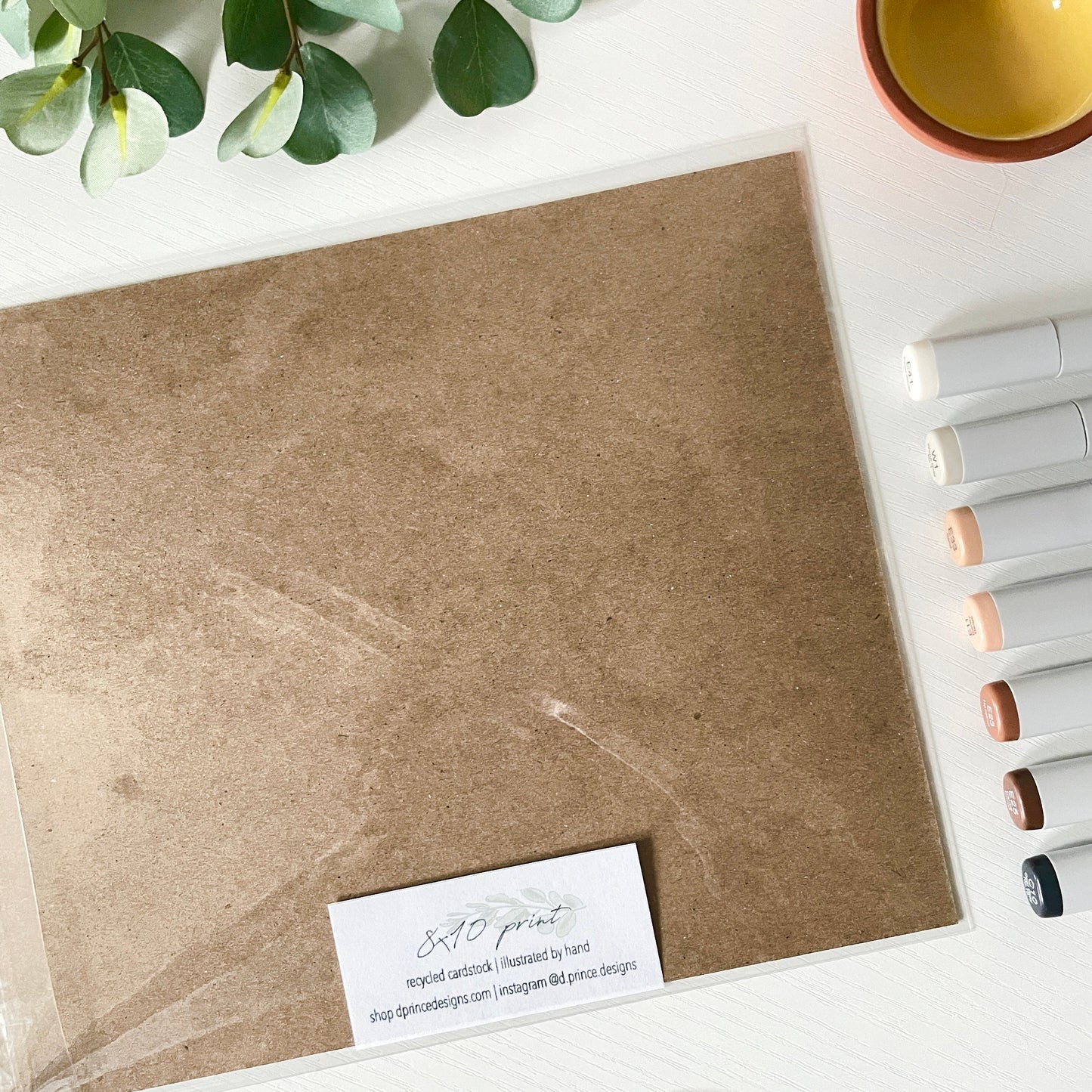 World War I Memorial | Recycled Cardstock Print