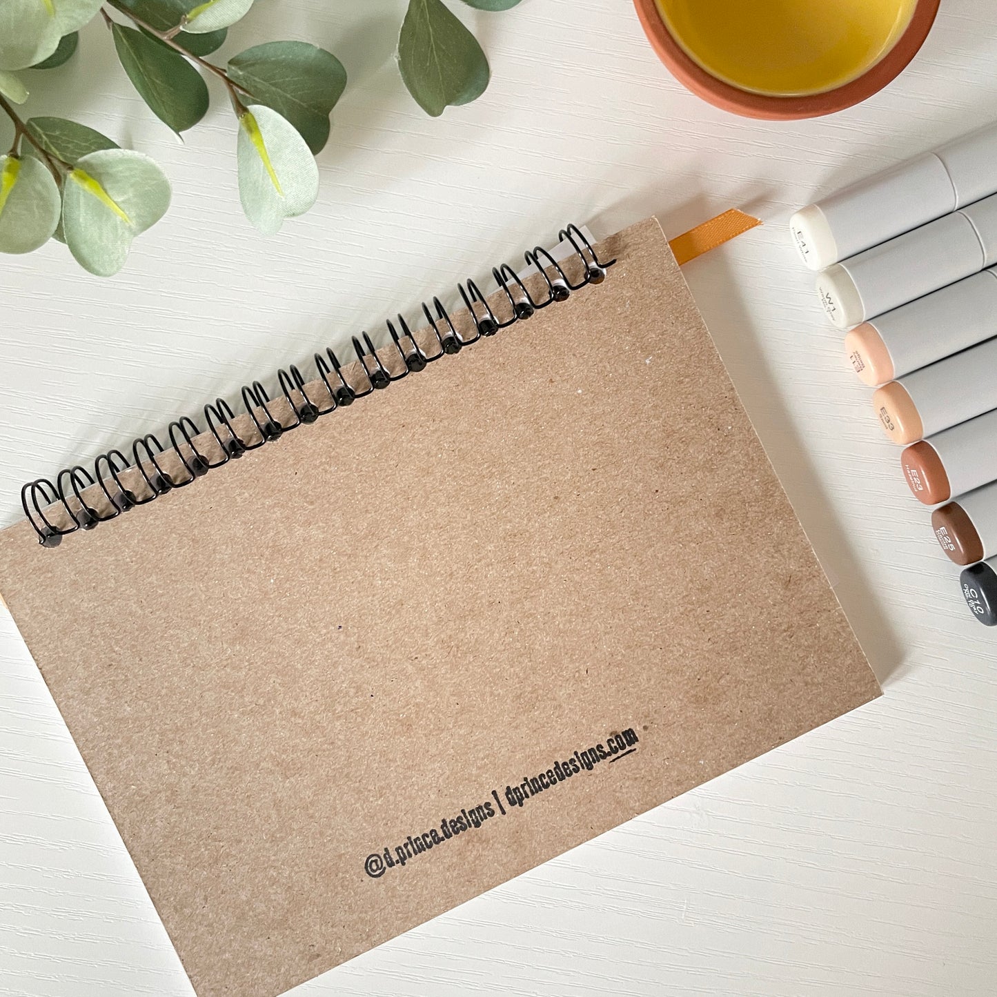 Hand-Illustrated Bananas Notebook/Sketchbook