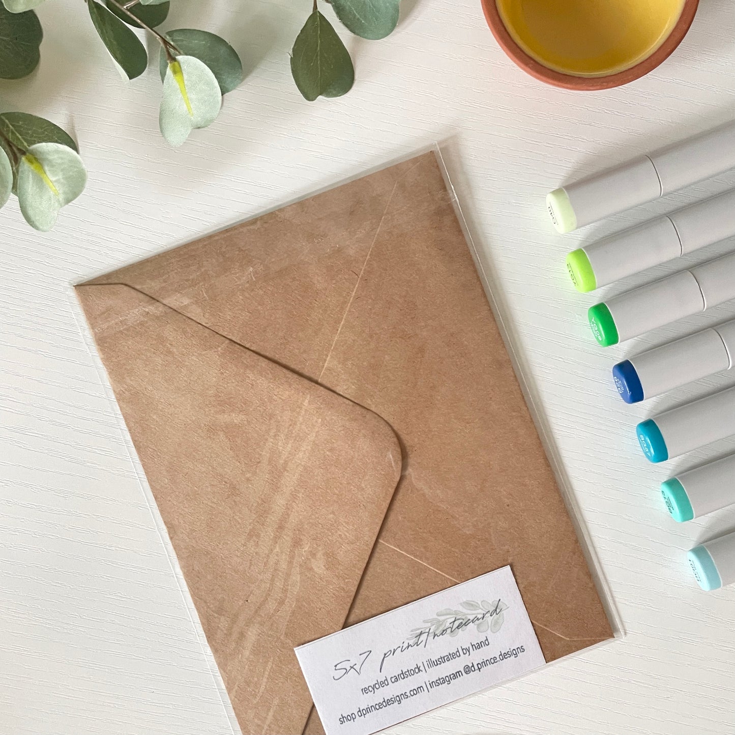 White House | Recycled Cardstock Print