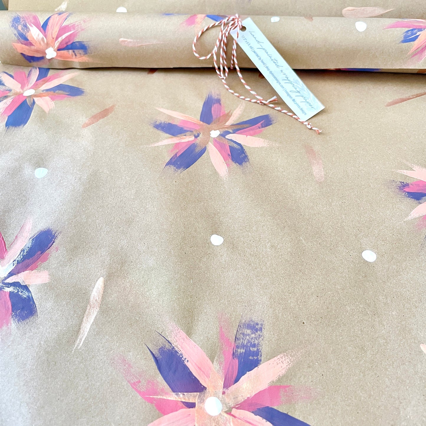 Have it Gift Wrapped with Hand-Painted Wrapping Paper