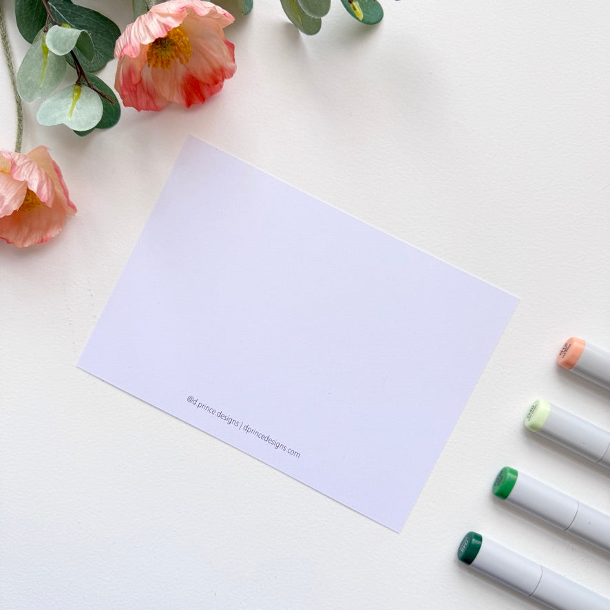 Houseplants | Recycled Cardstock Print