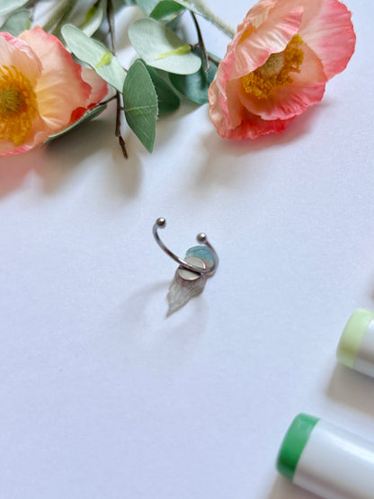 Hand-Illustrated Jellyfish | Handmade Resin Ring