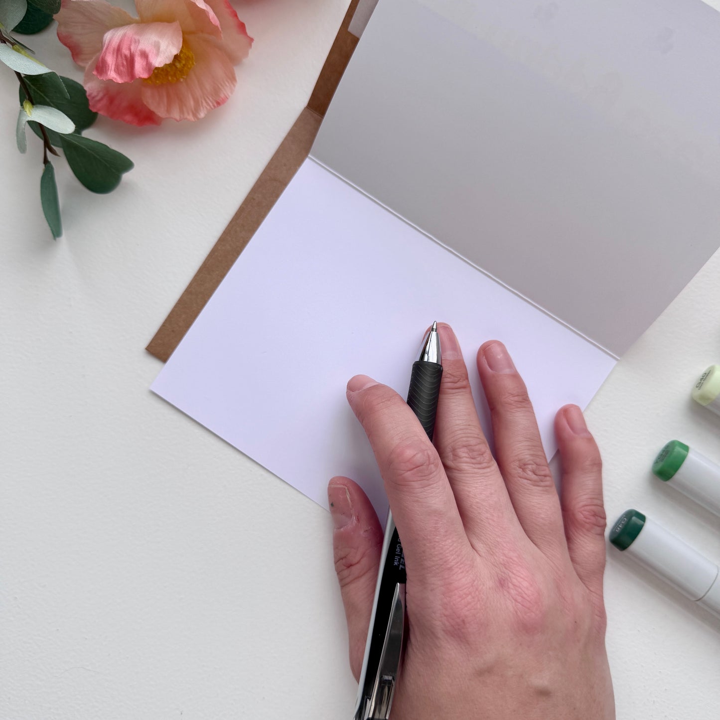 You Make Me a Happy Bee | Hand Illustrated Greeting Card