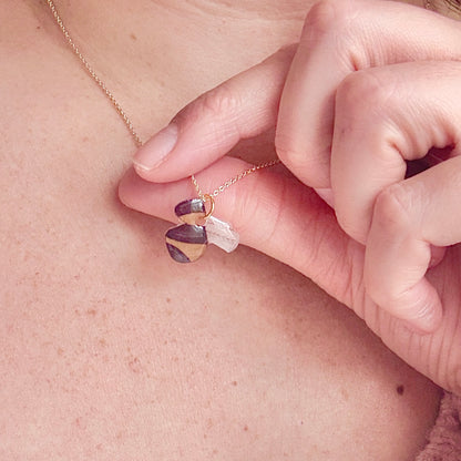 Hand-Illustrated Bumblebee | Handmade Acrylic Necklace