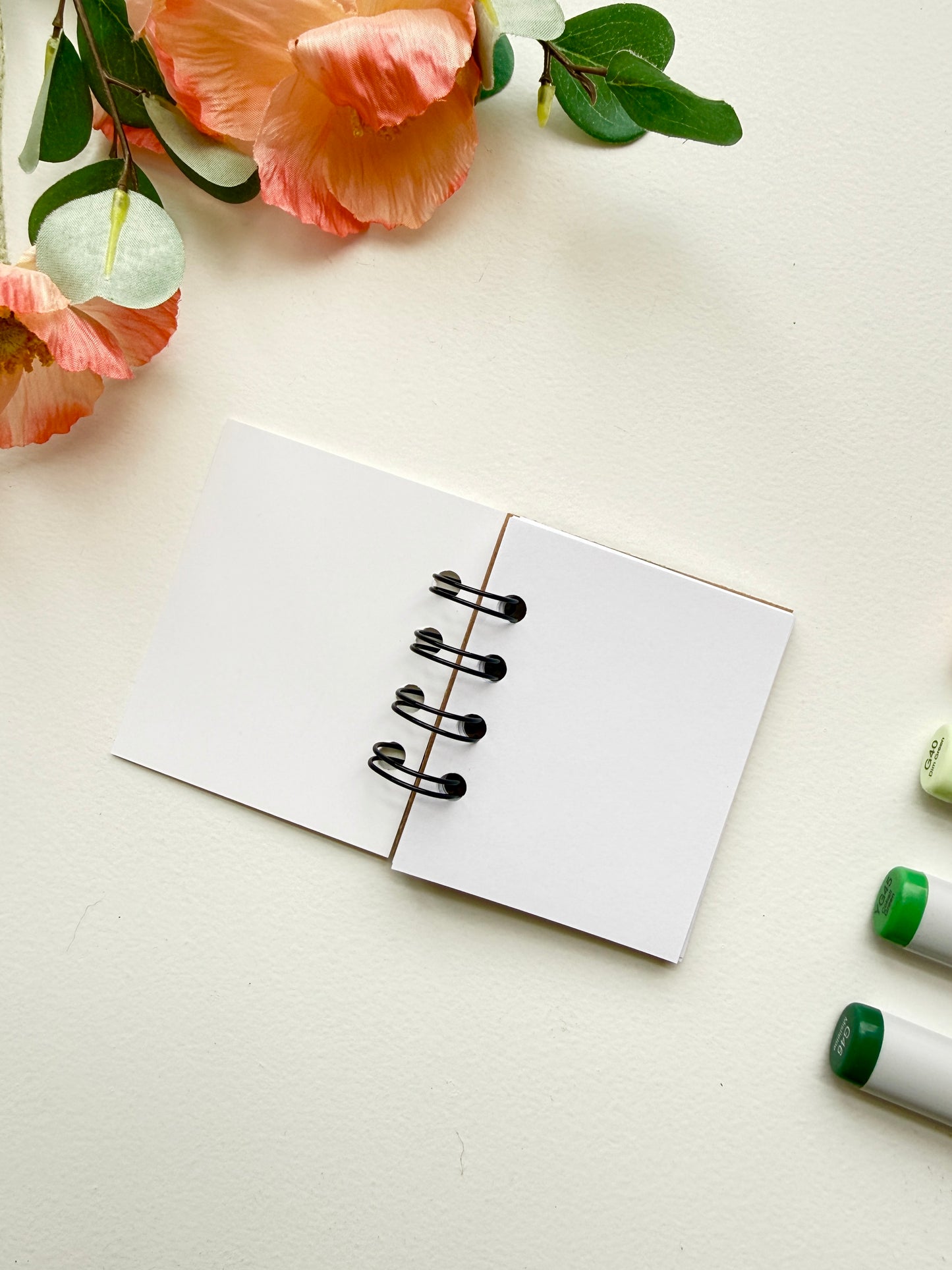 Handmade Mini Notebook/Sketchbook | Rage