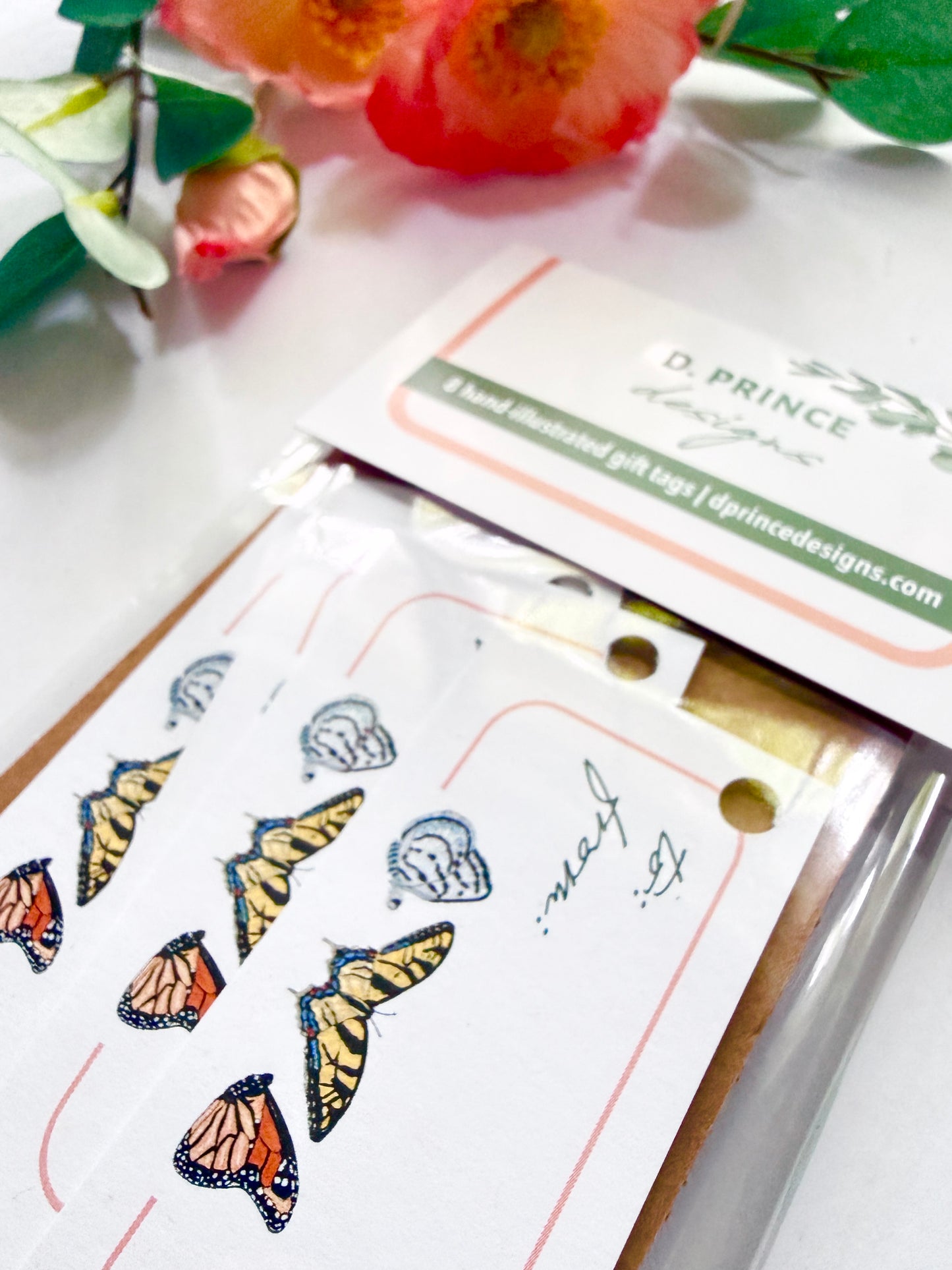 Hand-Illustrated Houseplants Gift Tags | Set of 8
