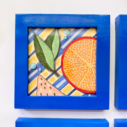 One of a Kind Batch Minis | Juicy Summer | Original 4x4 Illustrations