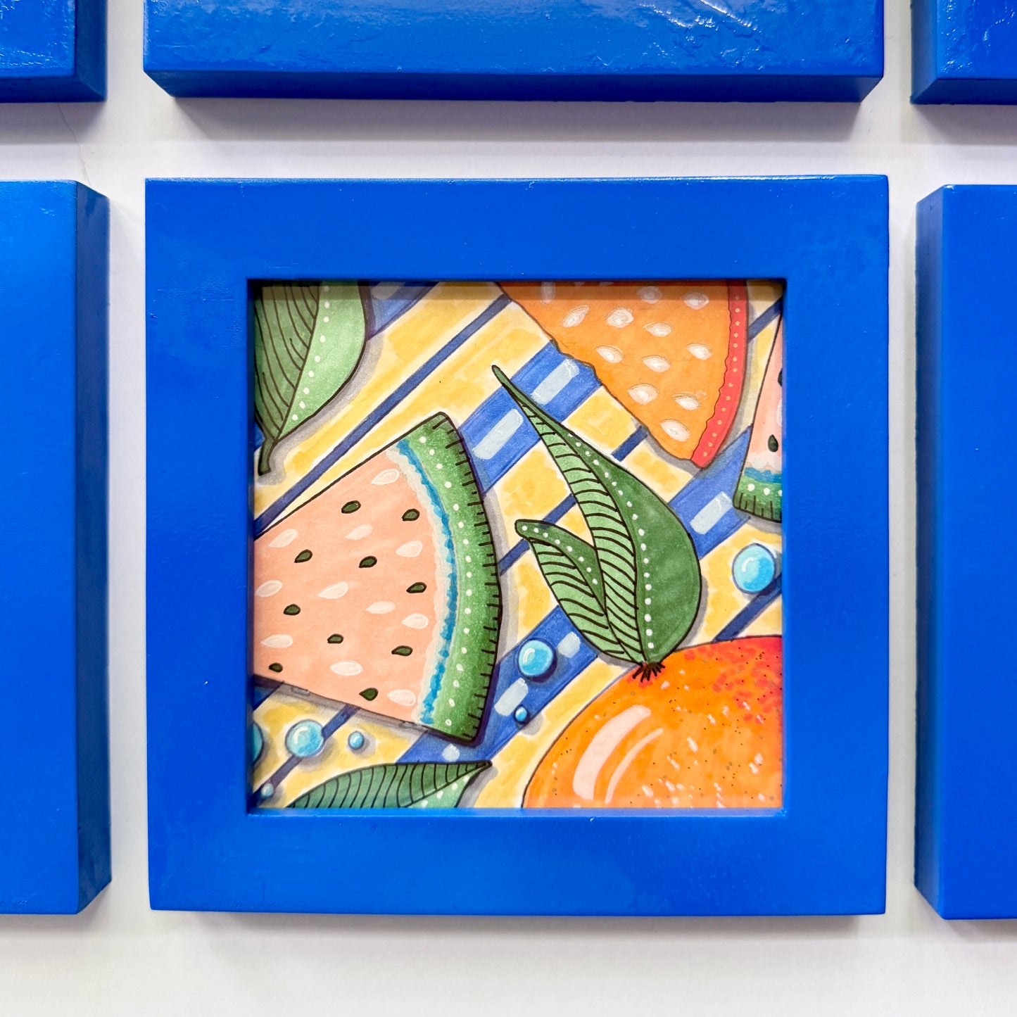 One of a Kind Batch Minis | Juicy Summer | Original 4x4 Illustrations