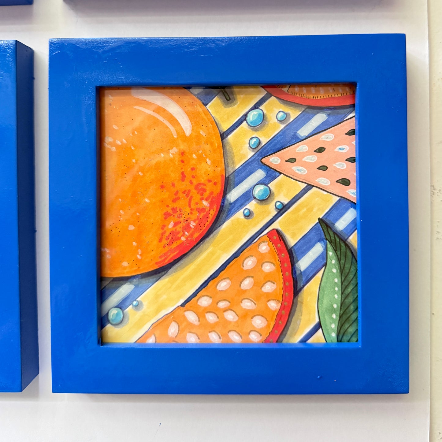 One of a Kind Batch Minis | Juicy Summer | Original 4x4 Illustrations