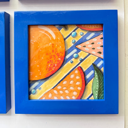 One of a Kind Batch Minis | Juicy Summer | Original 4x4 Illustrations