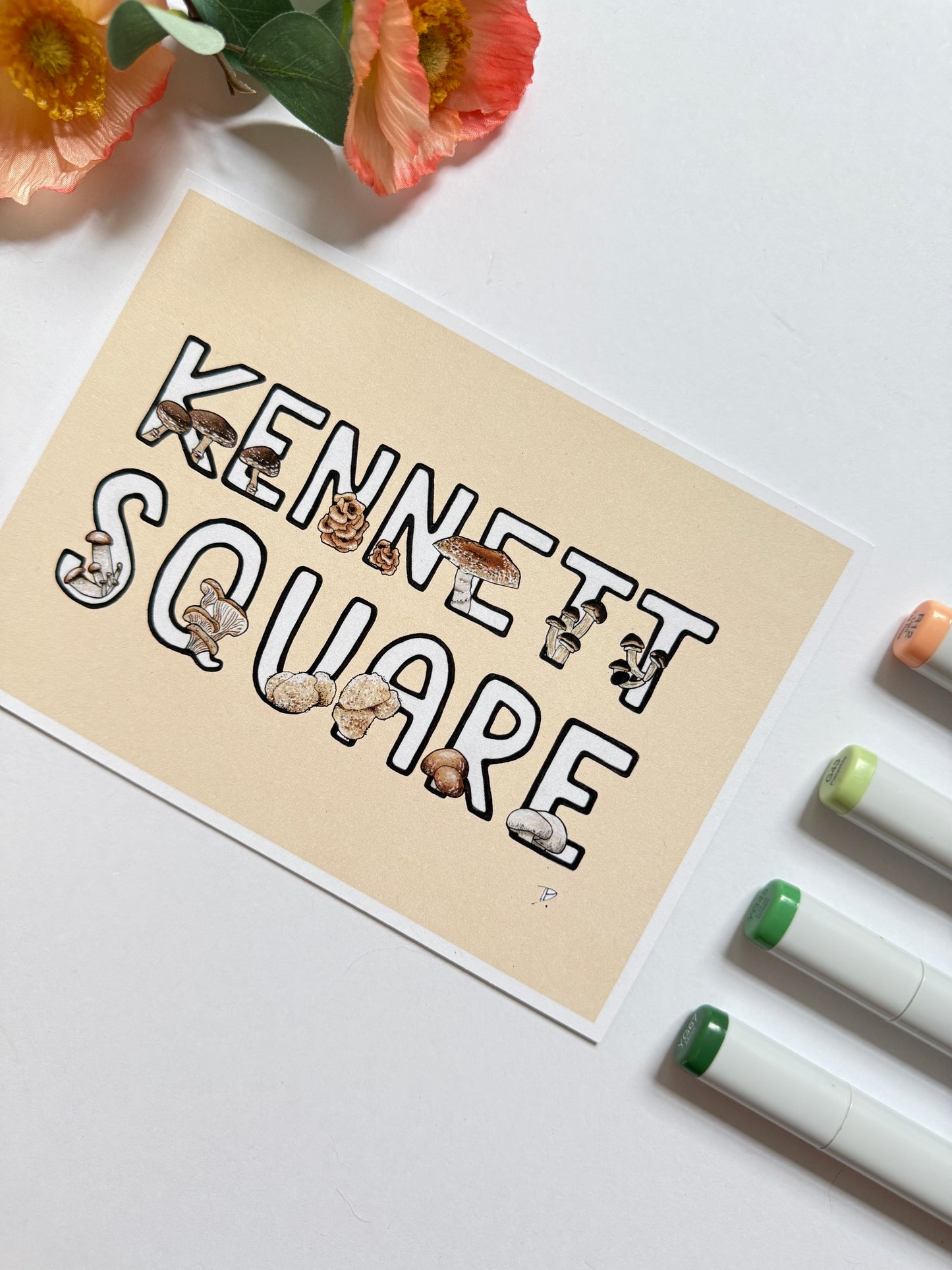 Kennett Square Mushrooms | 5x7 Recycled Cardstock Print