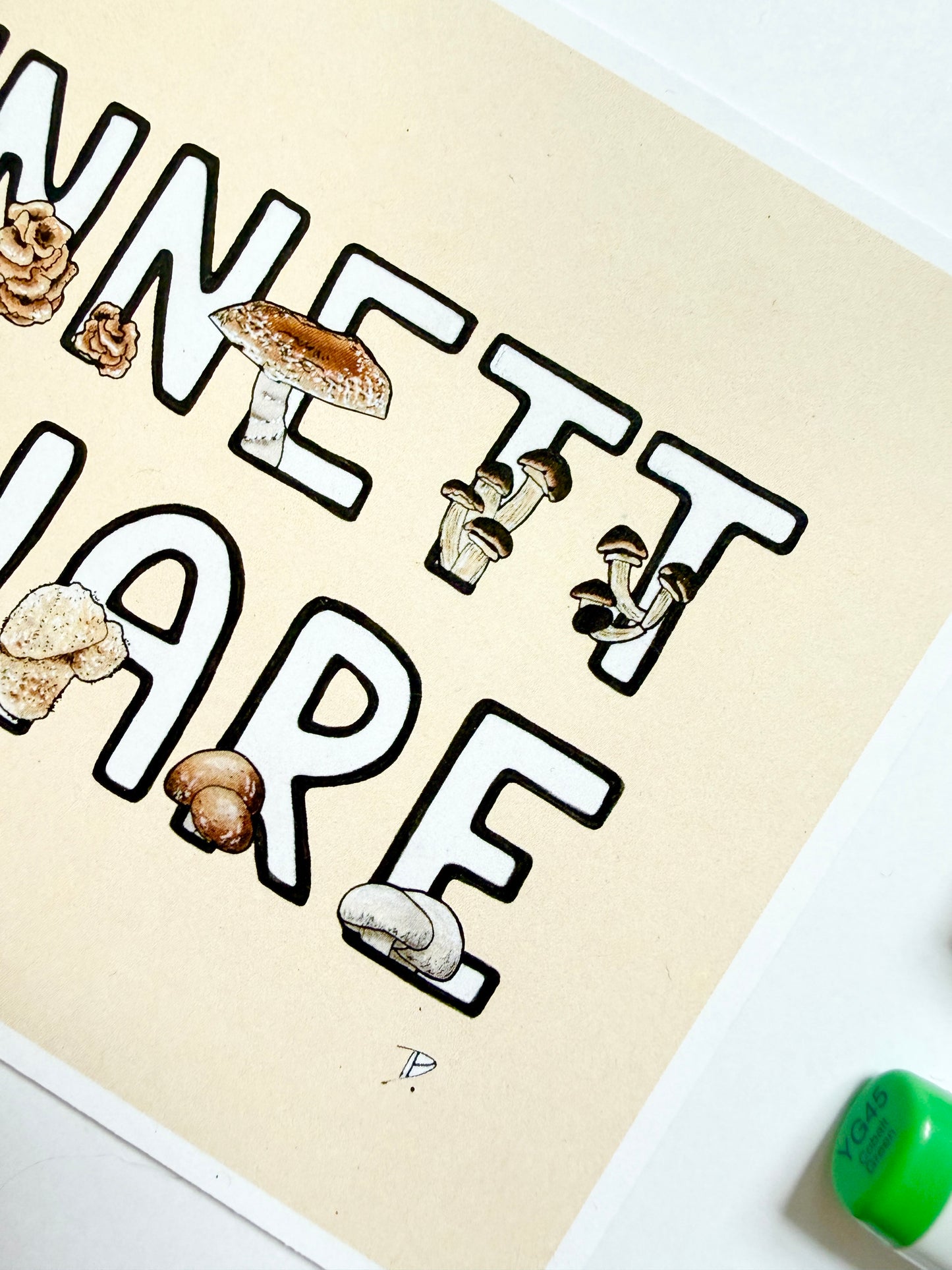 Kennett Square Mushrooms | 5x7 Recycled Cardstock Print