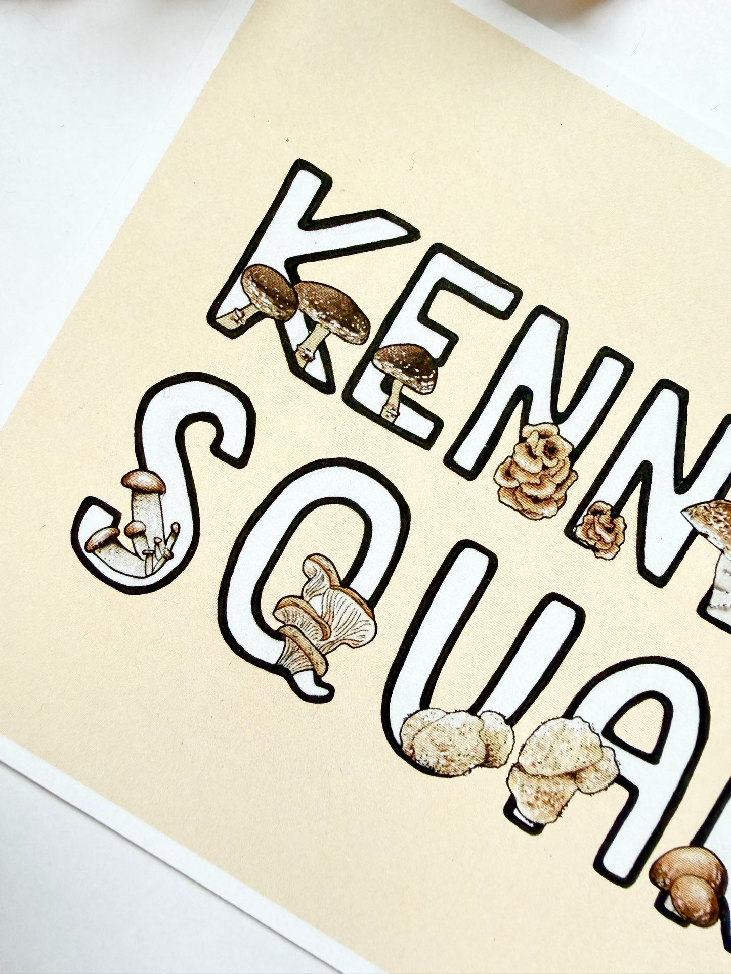 Kennett Square Mushrooms | 5x7 Recycled Cardstock Print