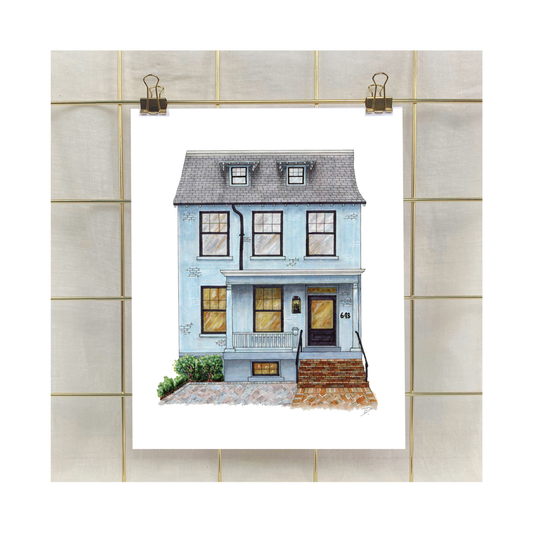 A.M. Custom Order - House Portrait